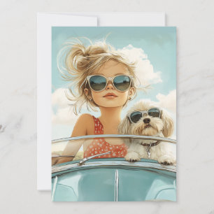 Invitation Cool Ride avec meilleur ami