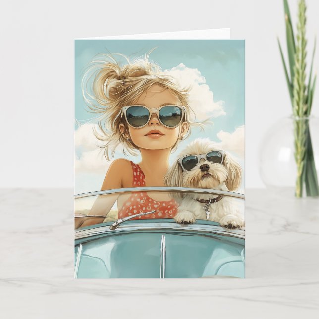 Invitation Cool Ride avec meilleur ami (Devant)