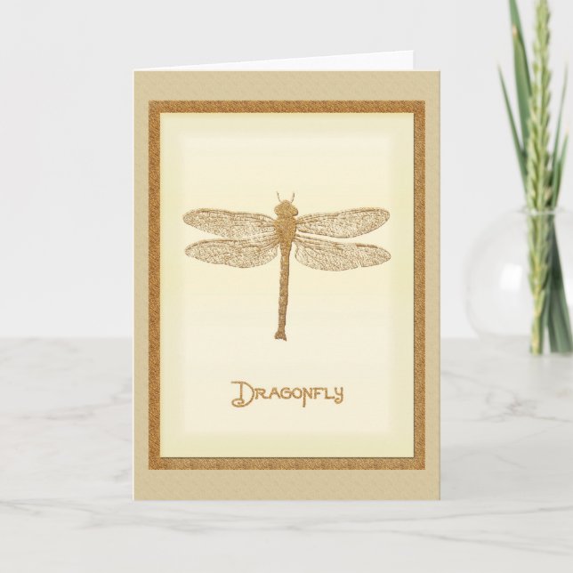 Invitation Copper Dragonfly (Devant)