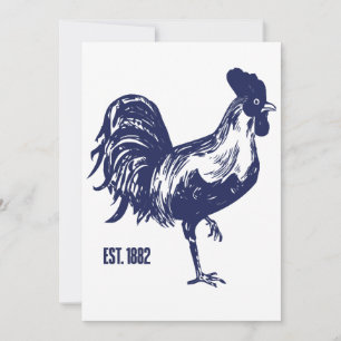 Invitation Coq Est. 1882