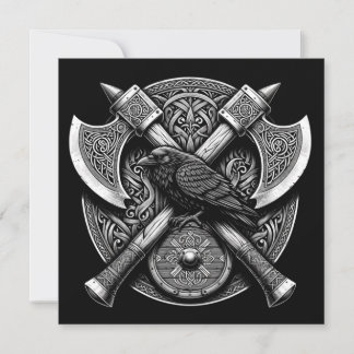Invitation Corbeau et Haches – Art du mur de boucliers du gue