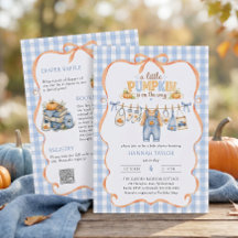 Corde à Linge Petit Citrouille Fête de Naissance A