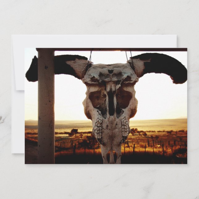 Invitation Cornes tordues (Devant)