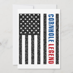 Invitation Cornhole Legend USA