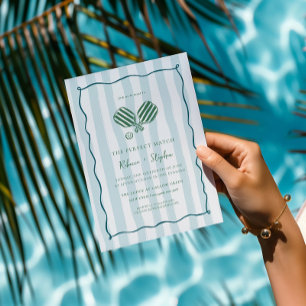 Invitation Correspondance parfaite   Pickleball Country Club