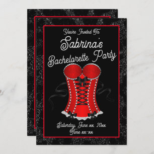 Invitation Corse rouge Flirty