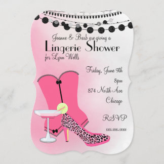 Invitation Corset Rose Chaud
