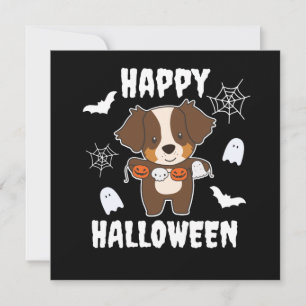 Invitation Costume de chien pour Halloween Berger Australien