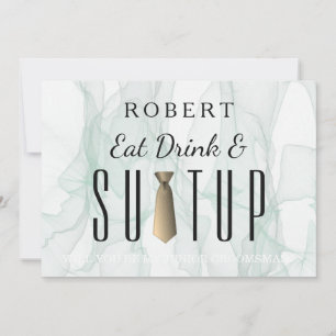 Invitation Costume de tableau noir Serez-vous mon groomsman ?