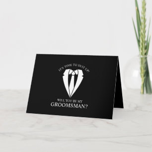 Invitation Costume noir - Proposition de fabricant