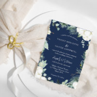 Coton d'Eucalyptus | Mariage moderne de la marine