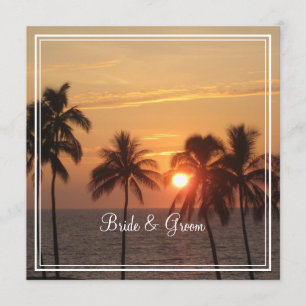 Invitation Coucher de soleil à Pix Dezines sur la plage de Ma