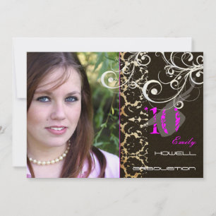 Invitation Couleur d'accentuation personnalisable, Partie des
