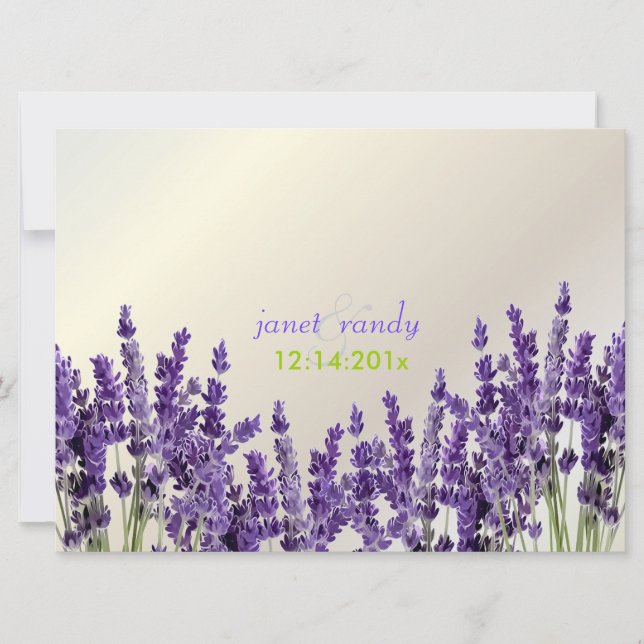 Invitation Couleur PixDezines maui lavender/do-it-yourself (Devant)