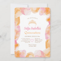 Invitation Couleurs Creamsicle