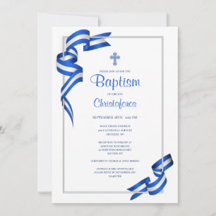 Invitation Couleurs grecques
