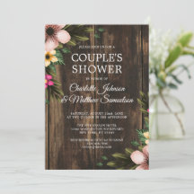 Invitation   CountryParty de Rustic Woodsy