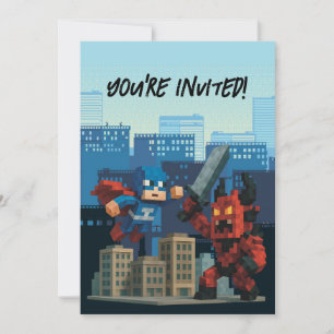 Invitation Coup de projecteur Superhero Skyblade