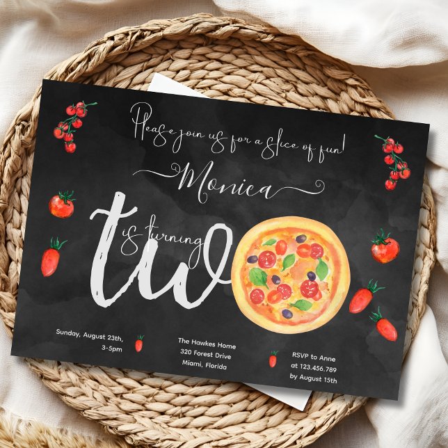 Invitation Coupe de plaisir, deuxième anniversaire (Créateur téléchargé)