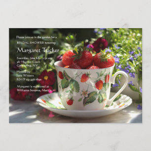 Invitation Coupe des fraises
