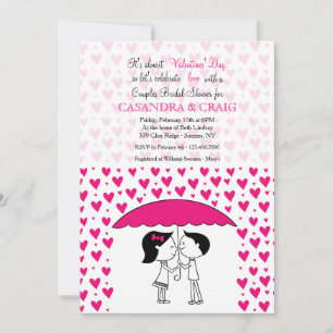 Invitation Couples Douche d'amour