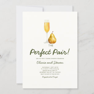 Invitation Couples Douche Parfait Paire