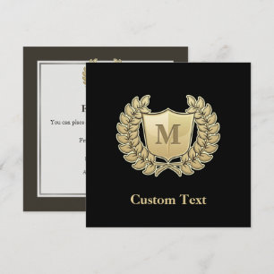 Invitation Couronne avec bouclier