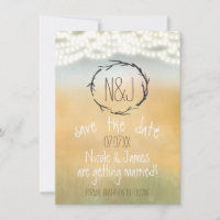 Couronne de bâtons rustiques et lumières de chaîne