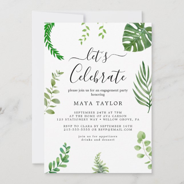 Invitation Couronne de tournesols Fête d'été (Devant)