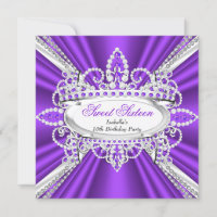 Couronne Sweet 16 Anniversaire Princesse Violet Di