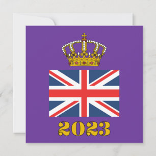 Invitation Couronnement du roi Charles III 2023 Royaume-Uni C