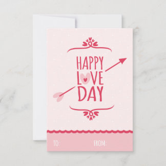 Invitation Cours de classe d'amour doux Saint-Valentin pour e