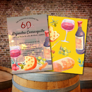 Invitation Cours de dégustation de vins espagnols et de froma