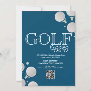 Invitation Cours de golf Enfants adultes Voyages d'affaires