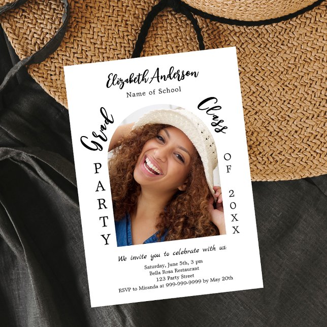 Invitation Cours de photographie d'arc de fête 2025 (Créateur téléchargé)