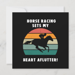 Invitation Courses de chevaux