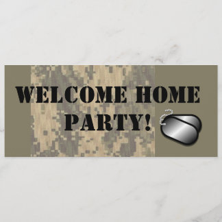 Invitation Coutume à la maison bienvenue de partie de