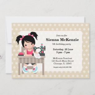 Invitation Couturière