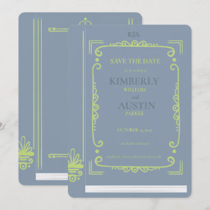 Invitation Couverture de livre vintage   Thème de livre Enreg