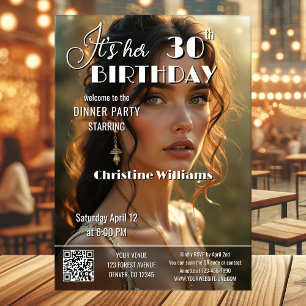 Invitation Couverture de magazine adulte pour un anniversaire