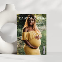 couverture de magazine Baby shower photo
