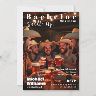 Invitation Couverture du magazine Bachelor Country