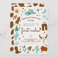 Cowboy Wild West Rodeo Ranch fête d'anniversaire