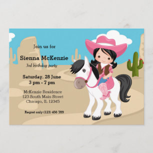 Invitation Cowgirl