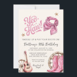 Invitation Cowgirl Birthday Boots & Bows 30th Birthday<br><div class="desc">Cowgirl Boot Western Invitation. 30ème anniversaire de la petite fille occidentale rustique. Saddle up,  mettre des bottes,  anniversaire rustique chic,  anniversaire rustique cowgirl. Western Rustic 30th,  40th Cowgirl Birthday. Western Cowgirl Birthday Boots & Bows.</div>