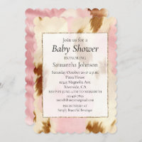 Cowgirl Crème rose Brown Cowhide