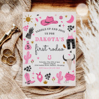 Cowgirl Wild West Rodeo Ranch fête d'anniversaire