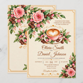 Invitation Création d'une belle romance pour toujours