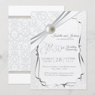 Invitation Création élégante pour le 30e anniversaire de mari