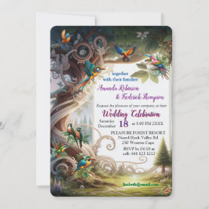 Invitation Créations Fantastiques Enchantées Magiques